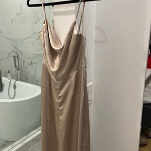 Champagne Jumpsuit Lulus